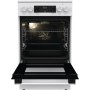 Gorenje GECS5C70WA fogão Fogão independente Eléctrico Bico em espiral Branco