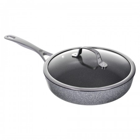 Ballarini Salina Granitium 1H frying pan with lid granite 28 cm 75002-812-0