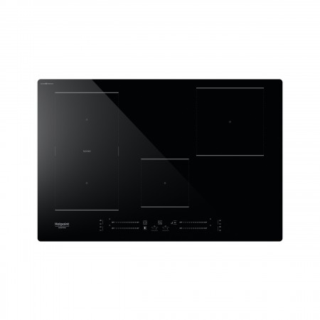 Hotpoint HS 1377C CPNE Preto Embutido 77 cm Placa com zona de indução 4 zona(s)