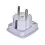 Gembird A-AC-UKEU-001 power plug adapter Type G (UK) Type F White