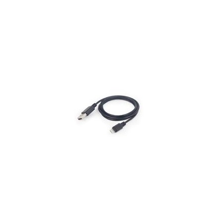 Gembird CC-USB2-AMLM-1M lightning cable Black