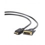 HL HL31914 video cable adapter 1 m DisplayPort DVI-I Black