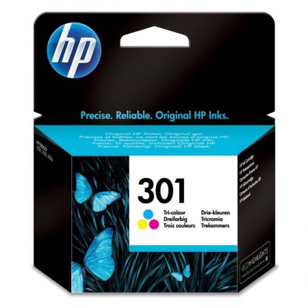 HP 301 Tri-color Original Ink Cartridge