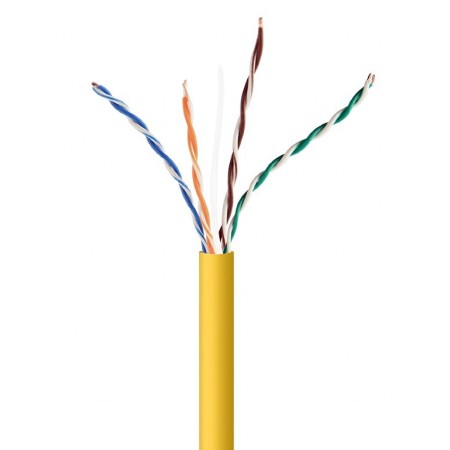 Gembird UPC-5004E-SOL-Y networking cable Yellow 305 m Cat5e U/UTP (UTP)