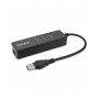 Vultech HRJ-03USB3 base & duplicador de portas Com fios USB 3.2 Gen 1 (3.1 Gen 1) Type-A Preto