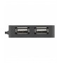 Vultech HU-04USB2 hub de interface USB 2.0 480 Mbit s Preto