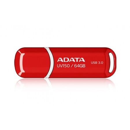 ADATA 64GB DashDrive UV150 unidade de memória USB USB Type-A 3.2 Gen 1 (3.1 Gen 1) Vermelho