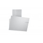 Bosch Serie 6 DWK65DK20 cooker hood Wall-mounted White 430 m3/h A