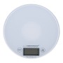 Esperanza EKS003W Electronic Kitchen Scale White Round