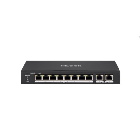 HiLook SW-10-POE switch di rete Non gestito L2 Fast Ethernet (10 100) Supporto Power over Ethernet (PoE) Desktop Nero