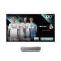Hisense 120L5HA TV de projeção Projetor de ultra curta distância 2700 ANSI lumens DLP UHD 4K (3840x2160) Prateado, Branco