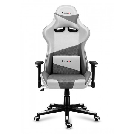 Huzaro Force 6.2 PC gaming chair Bucket (cradle) seat Grey, White