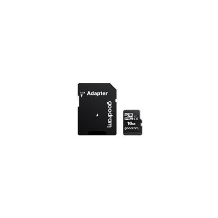 Goodram M1AA-0160R12 memory card 16 GB MicroSDHC Class 10 UHS-I