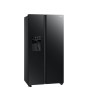 Hisense RS694N4GBE frigorífico americano Independente 562 l E Preto