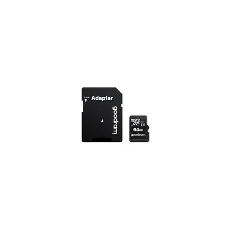 Goodram M1AA-0640R12 memory card 64 GB MicroSDXC Class 10 UHS-I