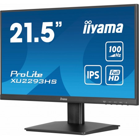 iiyama ProLite XU2293HS-B6 monitor de ecrã 54,6 cm (21.5") 1920 x 1080 pixels Full HD LED Preto