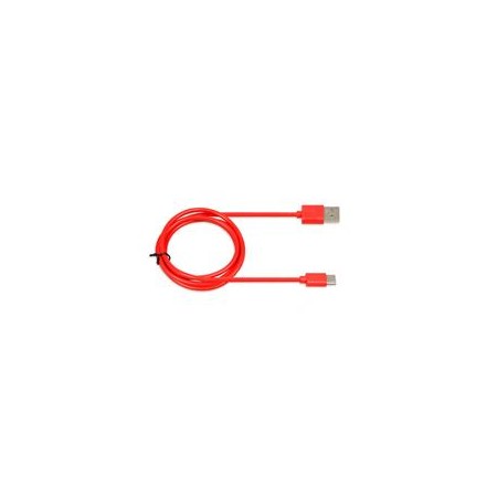 CABLE I-BOX USB 2.0 TYPE C, 2A 1M RED