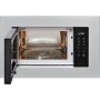 Indesit MWI 120 GX Aço inoxidável Micro-ondas grill Embutido 20 l 800 W