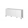 Cama Commode NOVA 155x40x72 white matt