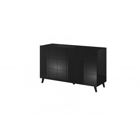 Cama sideboard 2D REJA black gloss/black gloss