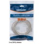 Intellinet 340373 cabo de rede Cinzento 1 m Cat6 U UTP (UTP)