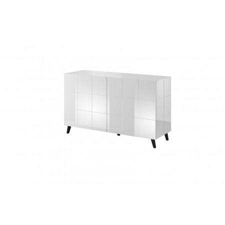 Cama sideboard 2D REJA white gloss/white gloss