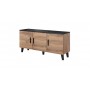 Cama sideboard LOTTA 150 3D wotan oak + mat black