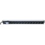 Intellinet 711449 PDU 12 tomada(s) CA Preto, Cinzento