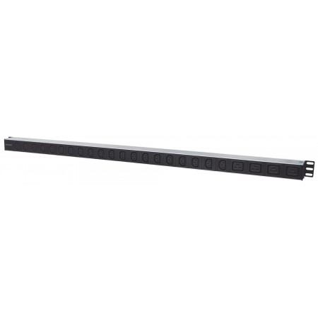 Intellinet 163675 PDU 24 tomada(s) CA 32U Preto, Branco