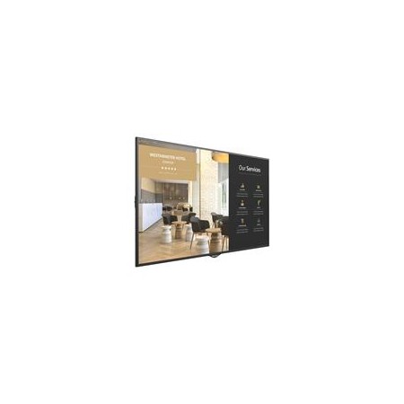 Hisense 55BM66AE signage display Digital signage flat panel 139.7 cm (55") 4K Ultra HD Black Built-in processor Android 7.0