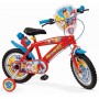 Children's Bike 14" Paw Patrol Red 1478 Boy NEW TOIMSA