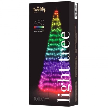 CHRISTMAS TREE ILLUMINATION 450 LED RGB+W BT WIFI 3M