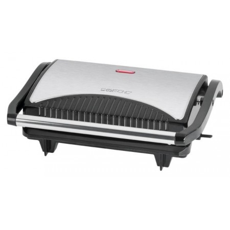 Clatronic MG 3519 electric grill (700W table-top, black and silver)