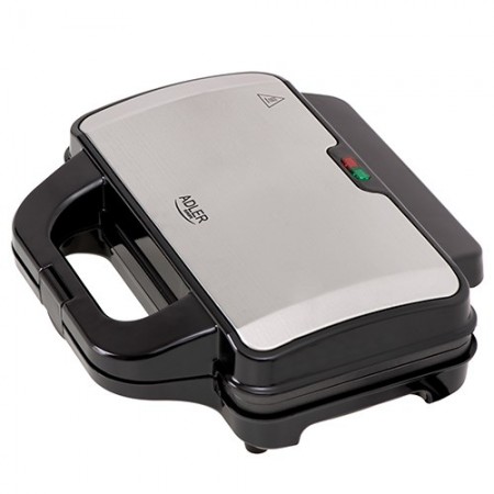 Adler AD 3043 sandwich maker 1300 W Black