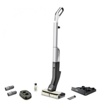 Kärcher FC 4-4 1.056-400.0 Stick vacuum Battery Dry&wet Bagless Black, Grey 2.5 Ah