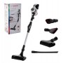 Bosch BBS711W stick vacuum/electric broom Bagless 0.3 L Black, Stainless steel, White