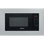Indesit MWI 120 GX Aço inoxidável Micro-ondas grill Embutido 20 l 800 W
