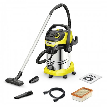 Kärcher WD 6 P S V-30/6/22/T Black, Stainless steel, Yellow 30 L 1300 W