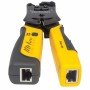 Intellinet 780124 alicate de corte Ferramenta de engaste Preto, Amarelo