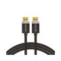 DisplayPort cable 2 m Black SAVIO CL-166