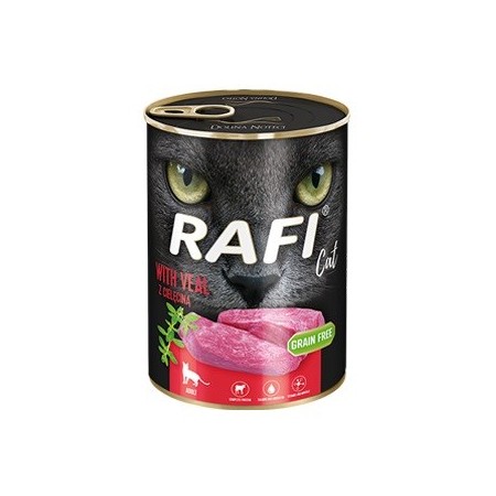 DOLINA NOTECI Rafi Cat Adult with veal - wet cat food - 400g