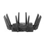 ASUS ROG Rapture GT-AXE16000 router sem fios 10 Gigabit Ethernet Tri-band (2.4 GHz   5 GHz   6 GHz) Preto