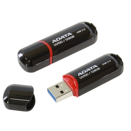 ADATA AUV150-128G-RBK unidade de memória USB 128 GB USB Type-A 3.2 Gen 1 (3.1 Gen 1) Preto