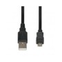 iBox IKU2M18 USB cable 1.8 m USB 2.0 USB A Micro-USB B Black