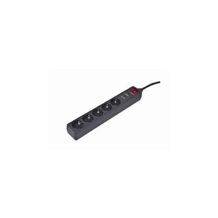 EnerGenie SPG5-C-15 surge protector Black 5 AC outlet(s) 250 V 4.5 m