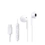 JVC HA-FR17UC Auscultadores Com fios Intra-auditivo Chamadas Música USB Type-C Branco