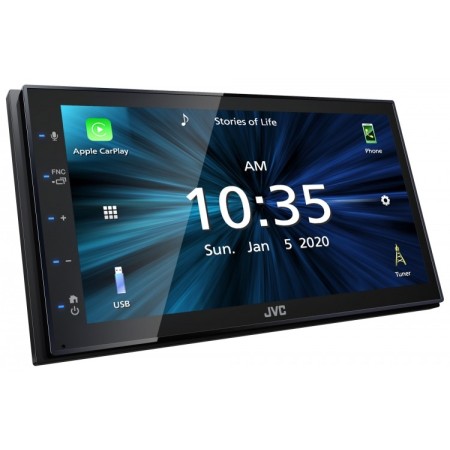JVC KW-M560BT recetor multimédia para automóvel Preto 200 W Bluetooth