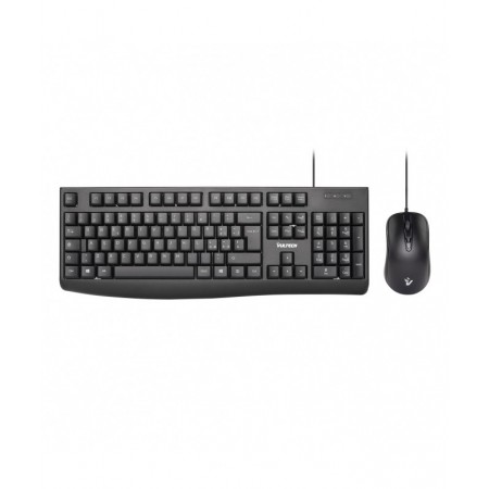 Vultech KM-821 teclado Rato incluído Escritório USB QWERTY Italiano Preto