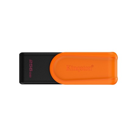 Kingston Technology DataTraveler Exodia S unidade de memória USB 256 GB USB Type-A 3.2 Gen 1 (3.1 Gen 1) Preto, Laranja