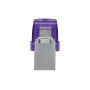 Kingston Technology DataTraveler microDuo 3C unidade de memória USB 64 GB USB Type-A   USB Type-C 3.2 Gen 1 (3.1 Gen 1) Roxo,
